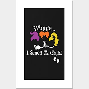 Winnie I smell A Child, halloween pregnancy announcement ideas Posters and Art